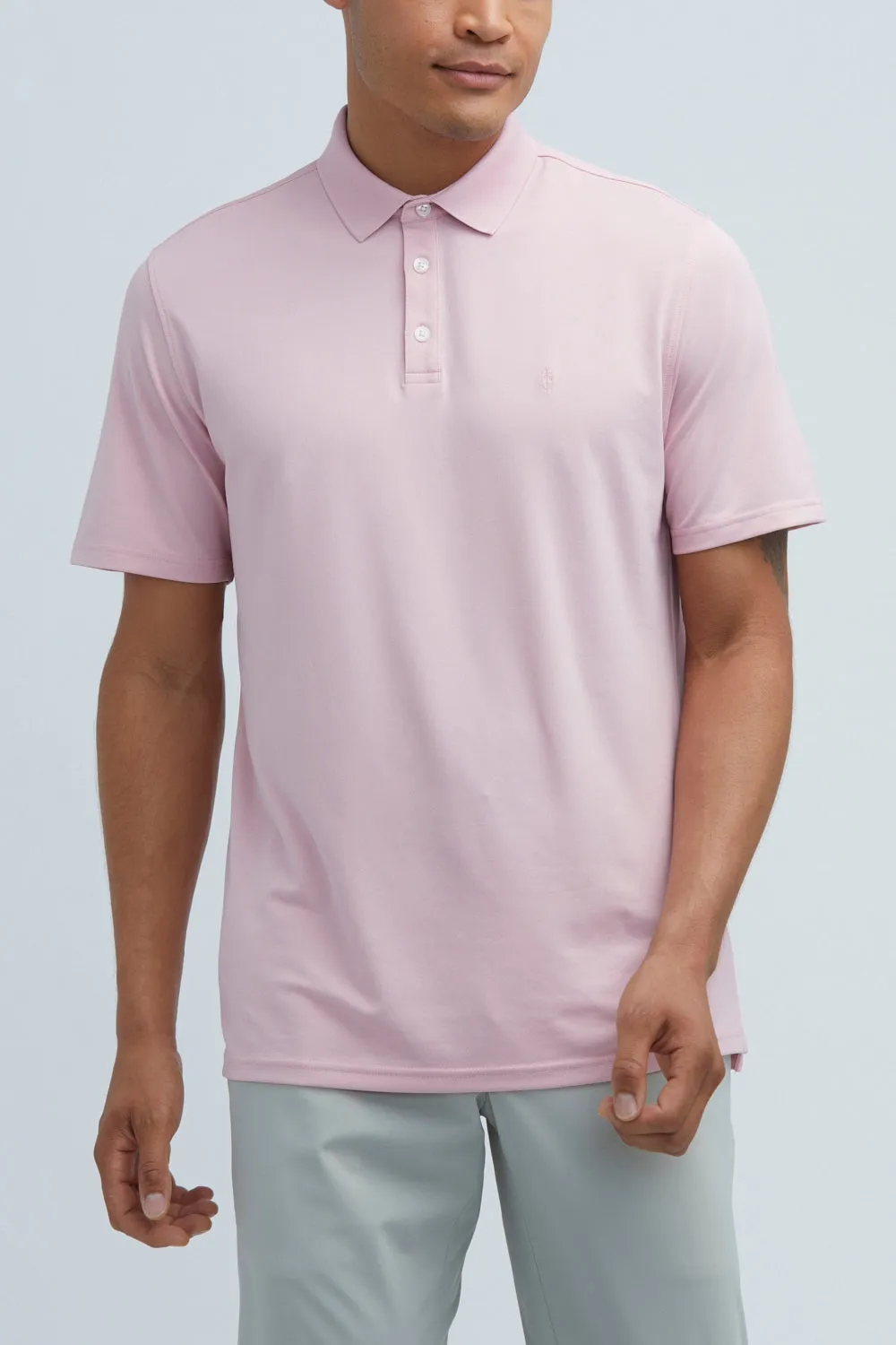 Oceaya Polo Classic Fit Cameo Pink sold by State of Matter