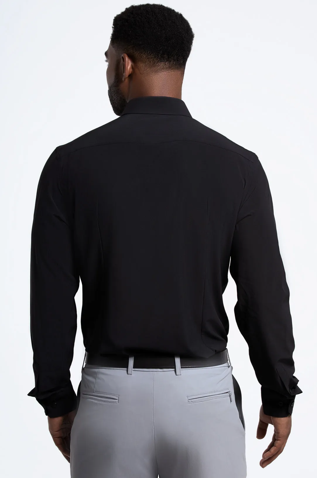 Phoenix Long Sleeve Button Up Shirt Black sold by State of Matter product image thumbnail 3