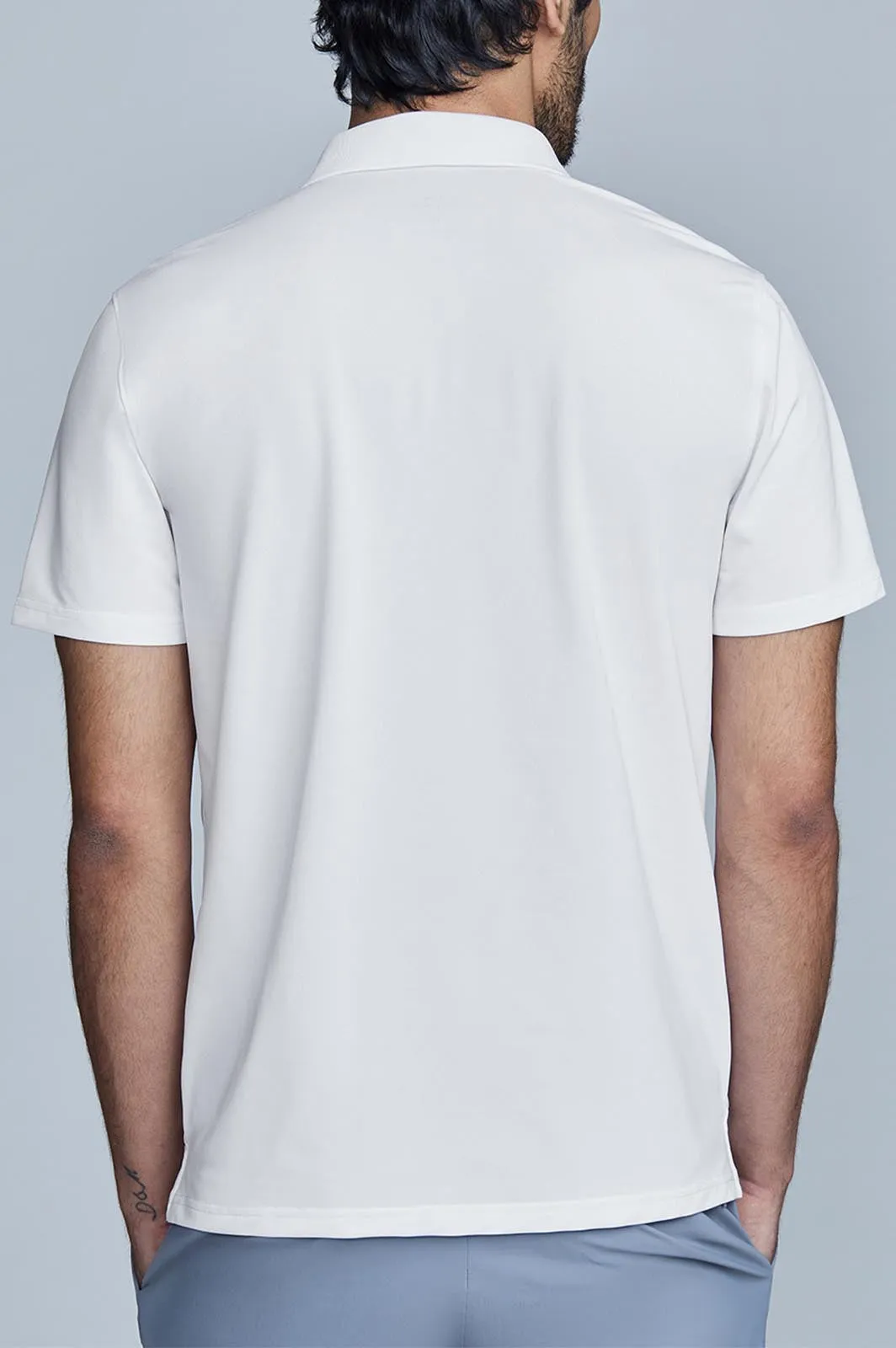 Oceaya Polo Slim Fit White sold by State of Matter product image thumbnail 3