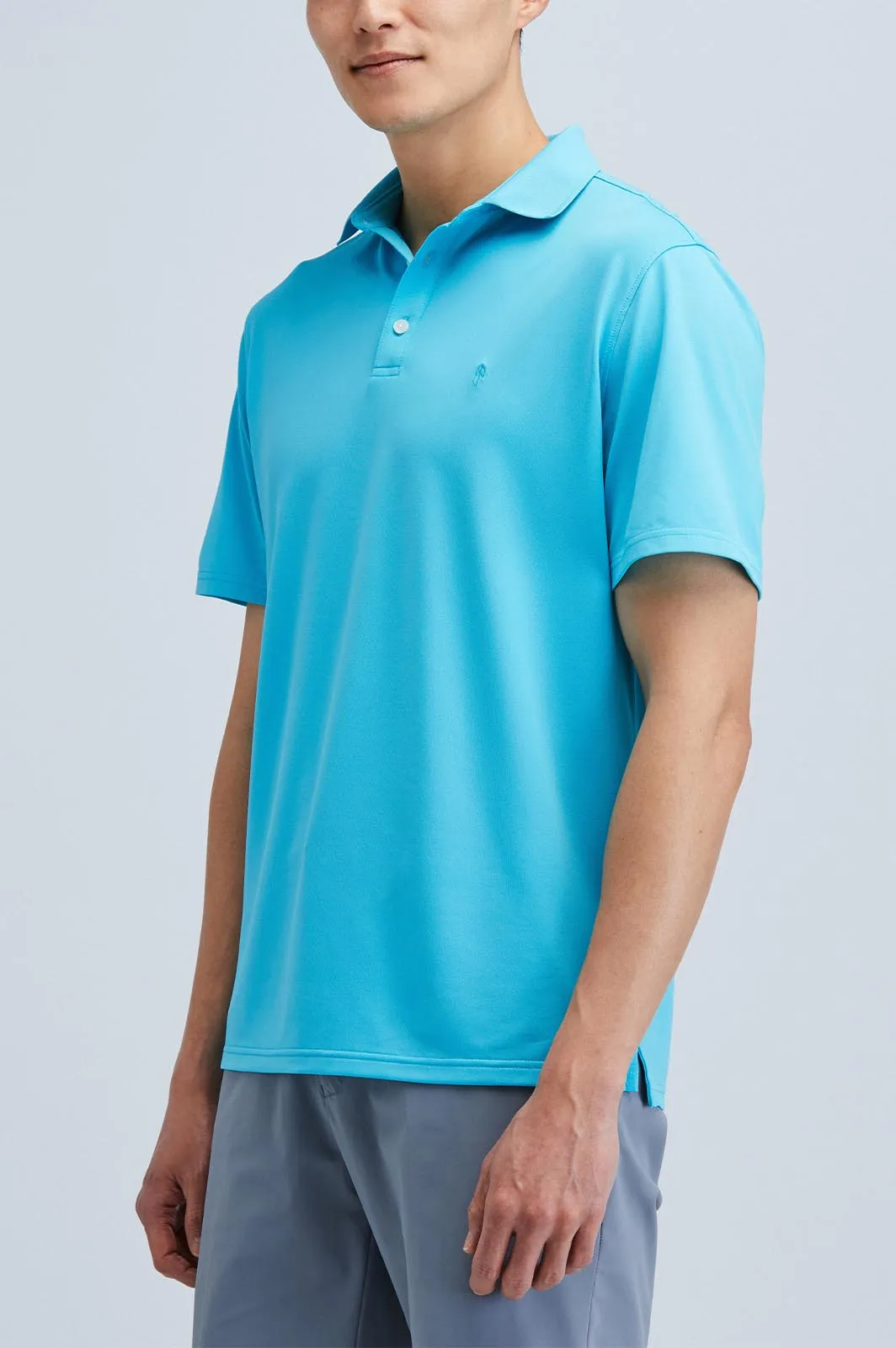 Oceaya Polo Classic Fit Turquoise sold by State of Matter product image thumbnail 2
