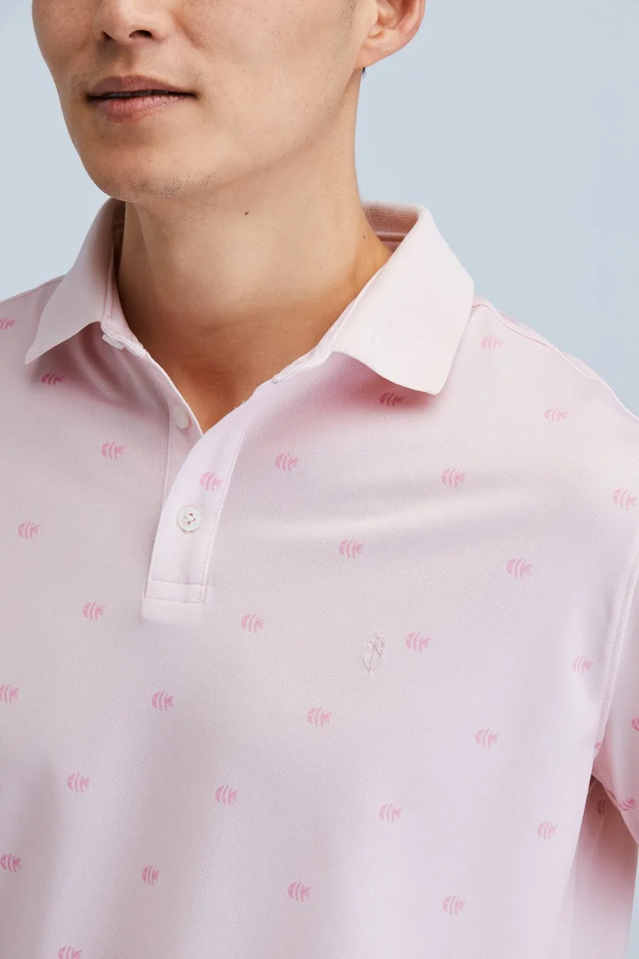 Oceaya Polo Classic Fit Light Pink sold by State of Matter product image thumbnail 5