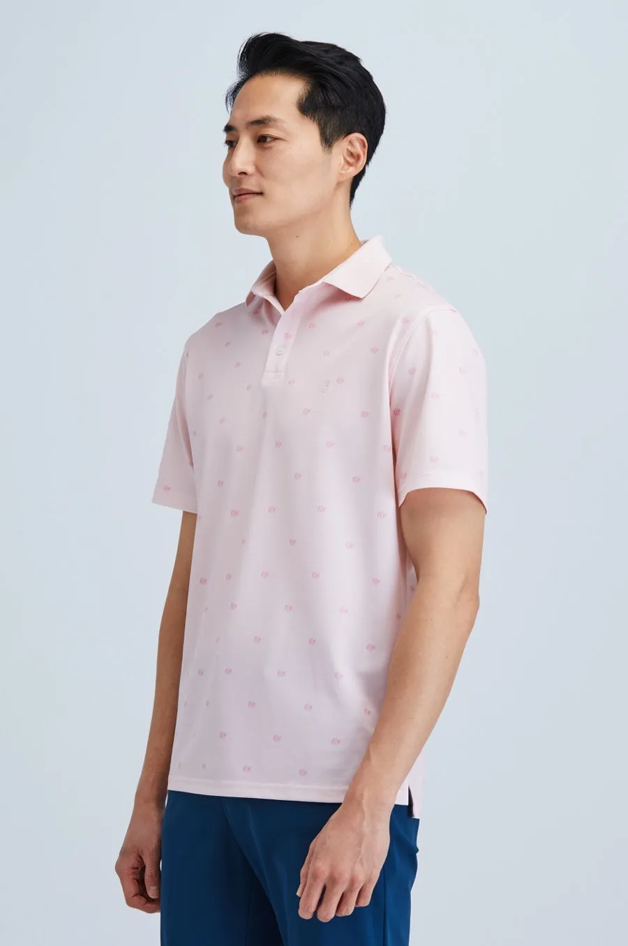 Oceaya Polo Classic Fit Light Pink sold by State of Matter product image thumbnail 3