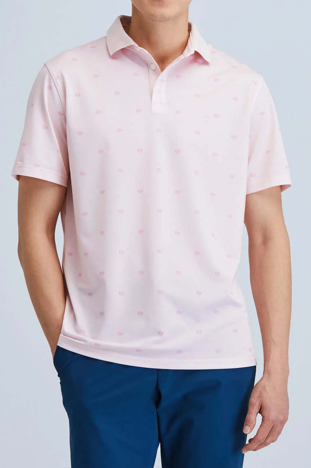 Oceaya Polo Classic Fit Light Pink sold by State of Matter