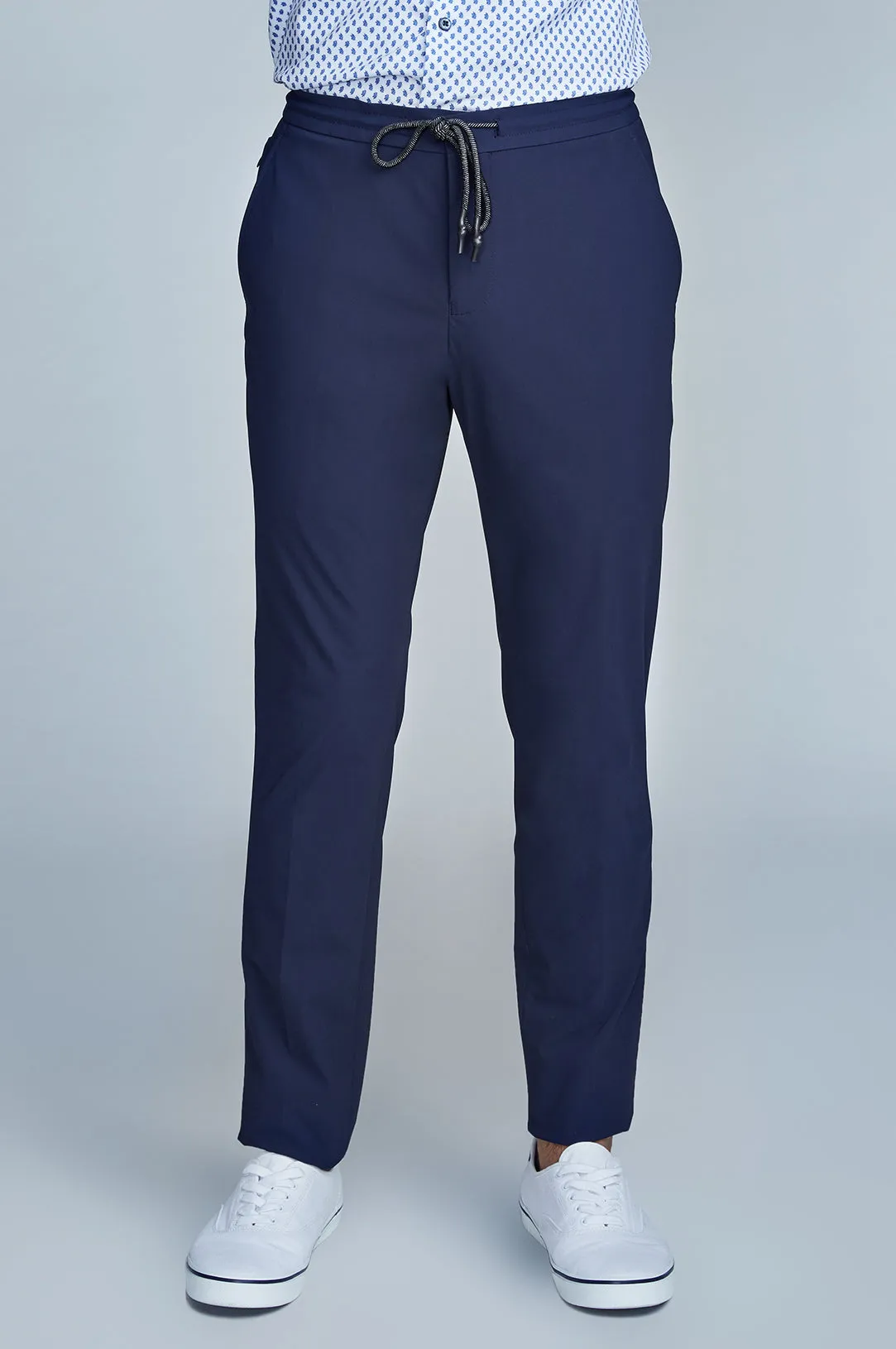 Triton Drawstring Pant Deep Navy sold by State of Matter