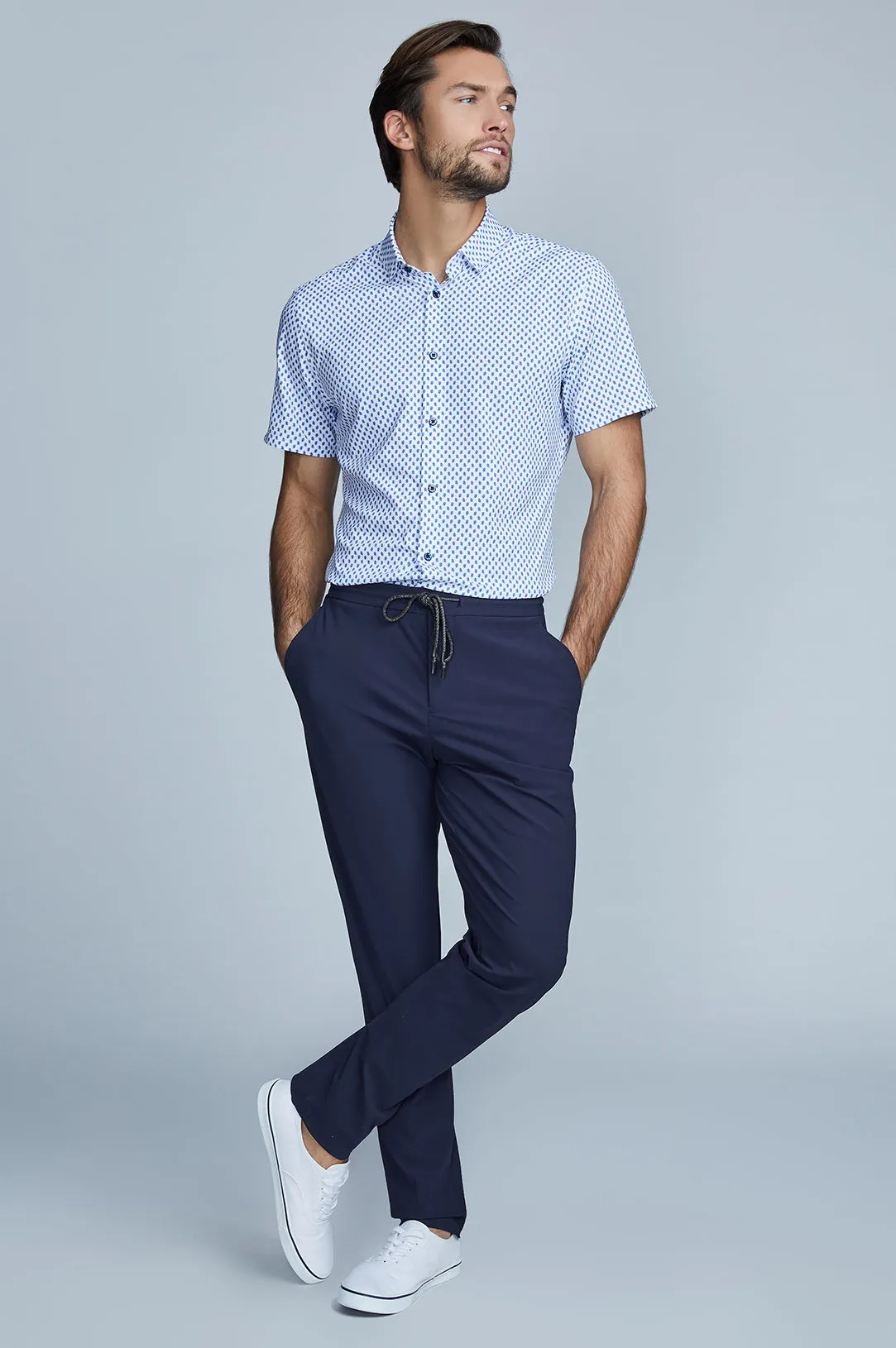 Triton Drawstring Pant Deep Navy sold by State of Matter product image thumbnail 5