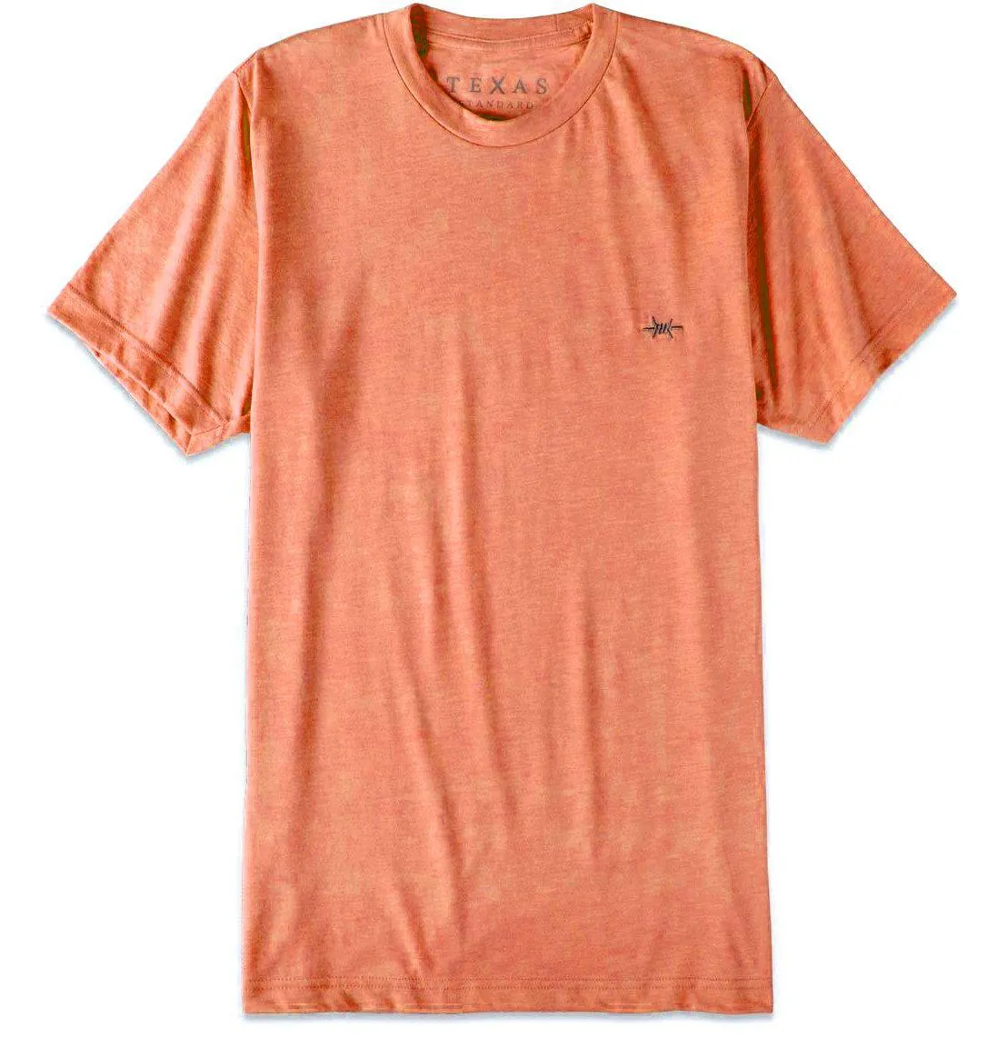 Performance Hybrid Tee - Heather Orange sold by Texas Standard
