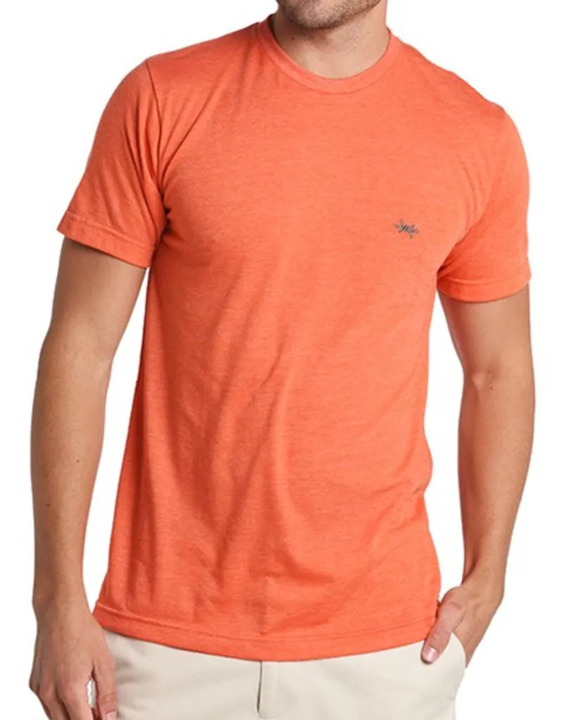 Performance Hybrid Tee - Heather Orange sold by Texas Standard product image thumbnail 2