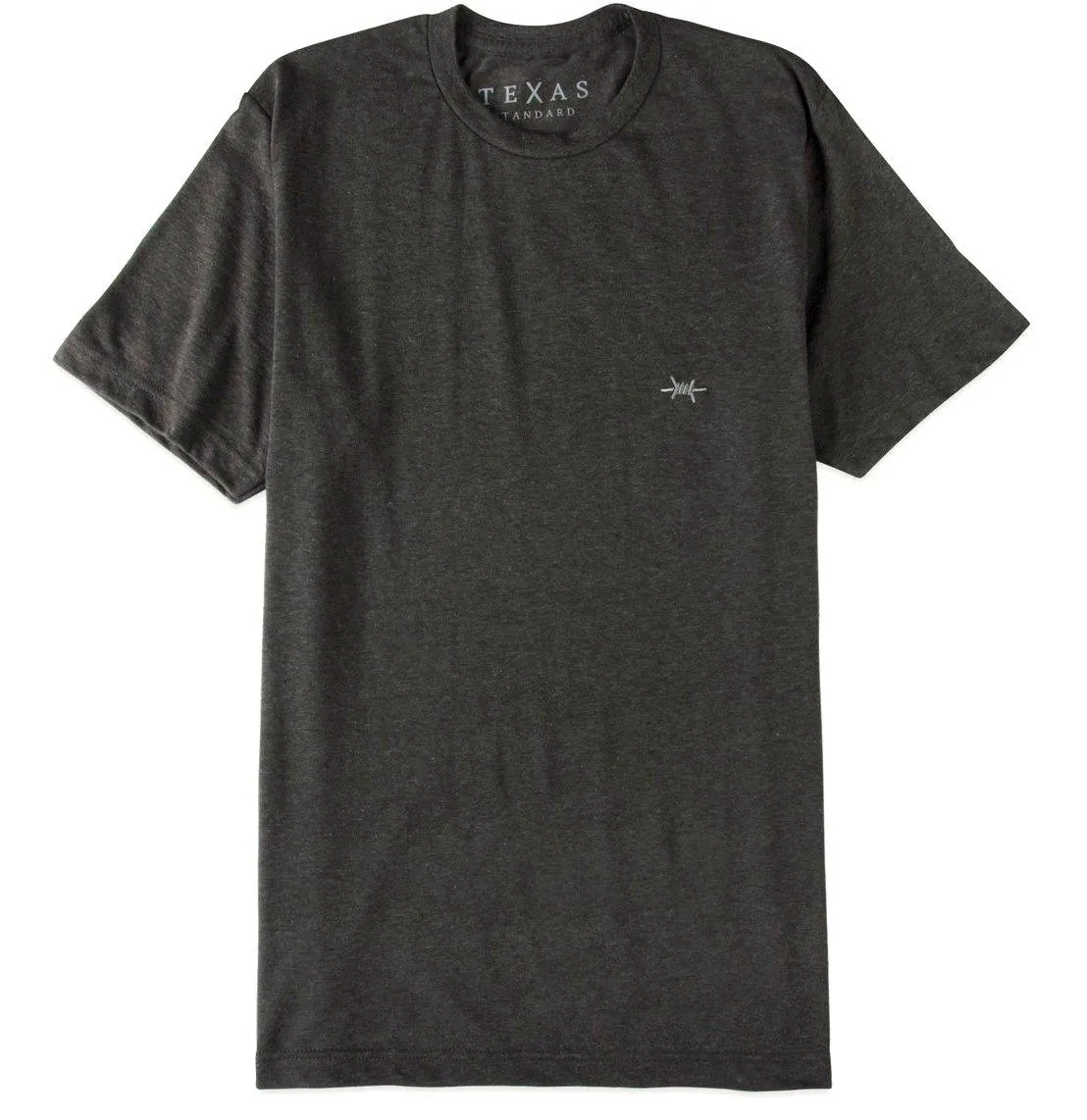 Performance Hybrid Tee - Heather Graphite sold by Texas Standard
