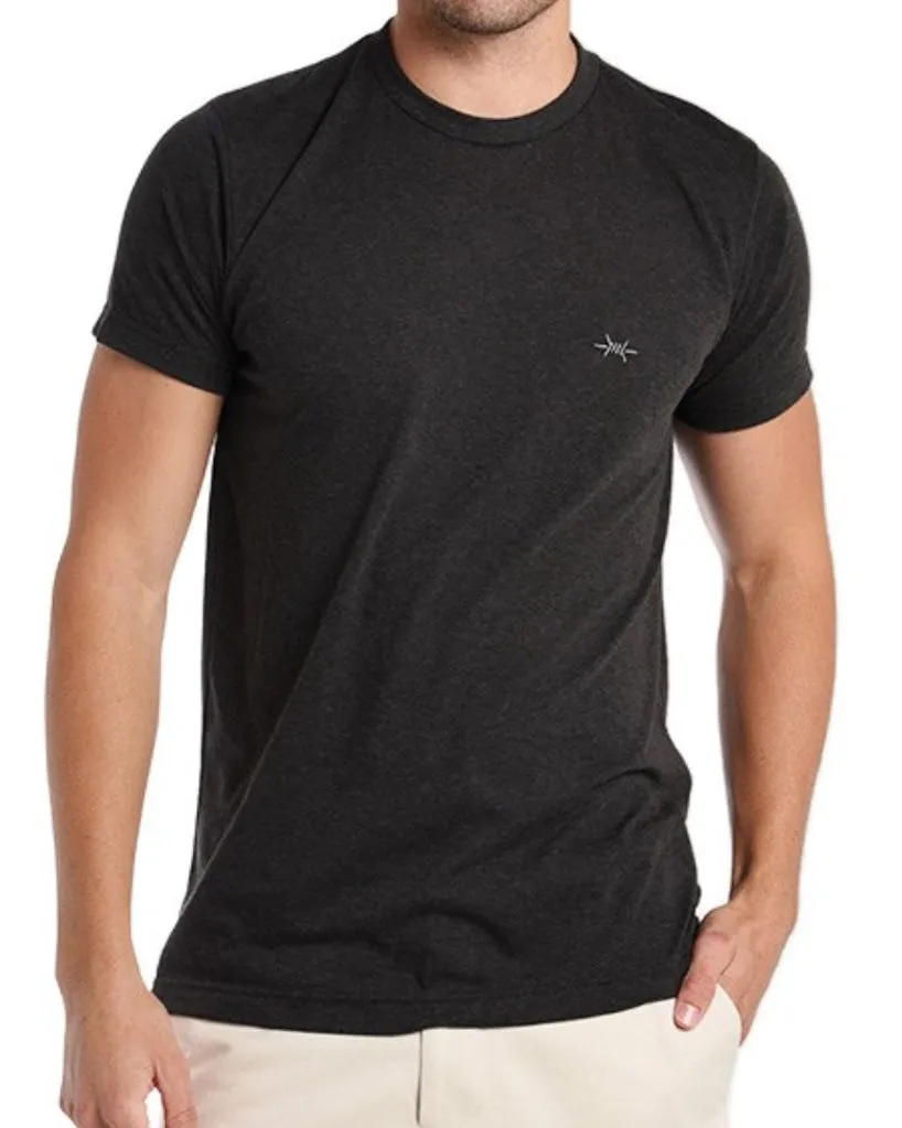 Performance Hybrid Tee - Heather Graphite sold by Texas Standard product image thumbnail 2