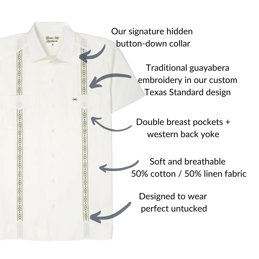 Tejas Guayabera - Garza sold by Texas Standard product image thumbnail 3