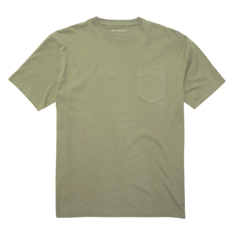 Standard Pocket Tee -  Agave Green sold by Texas Standard
