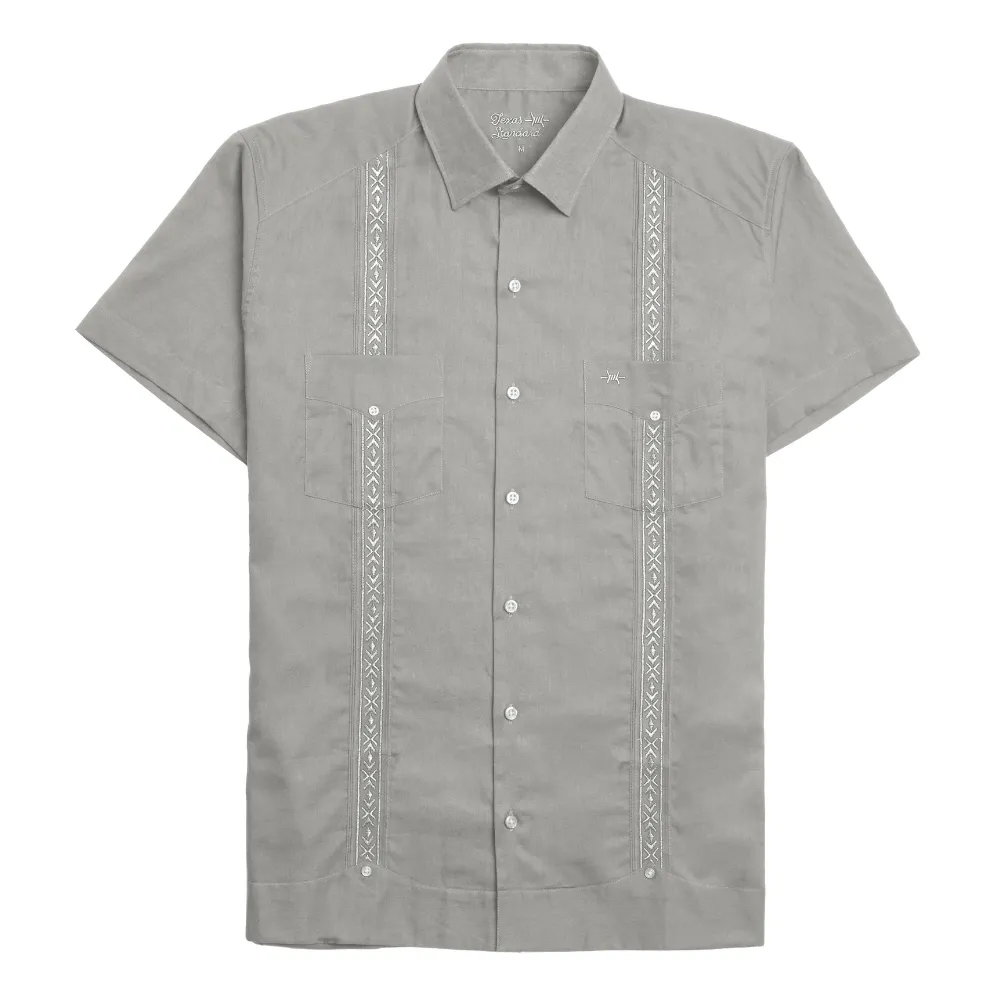 Tejas Guayabera - Piedra sold by Texas Standard