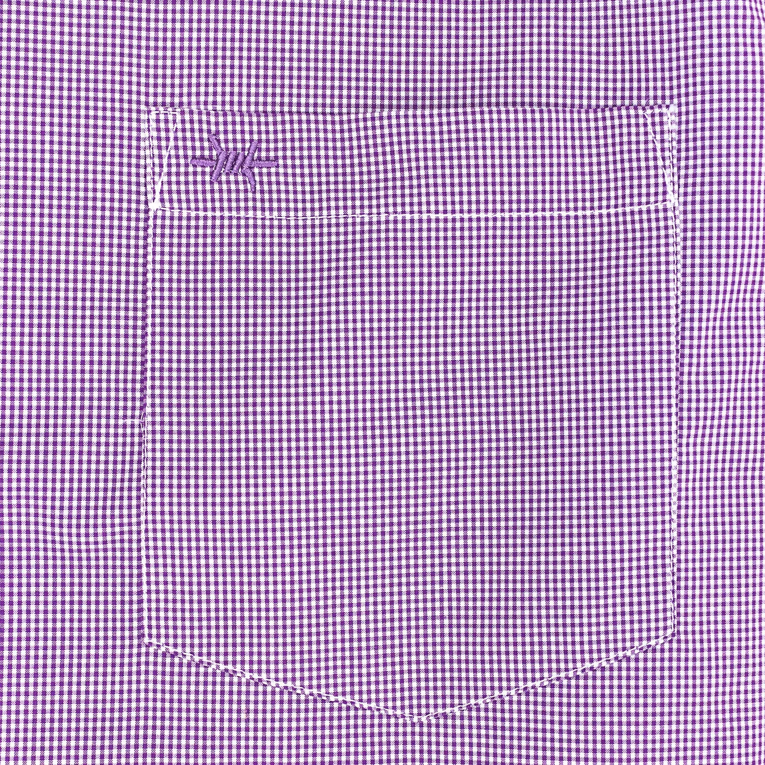 Gameday Sport Shirt - Purple Microcheck sold by Texas Standard product image thumbnail 4