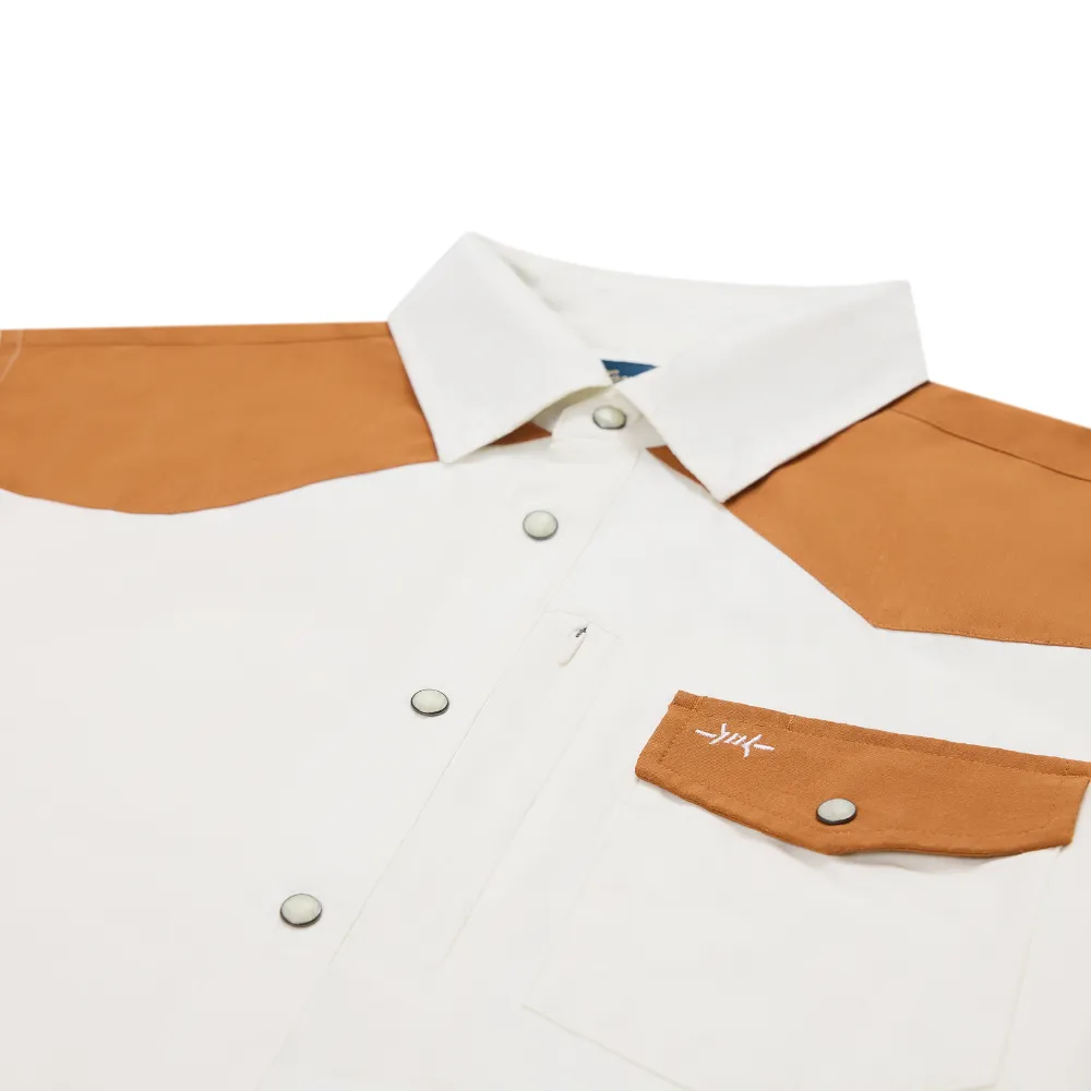 Western Field Shirt - Frontera Burnt Orange sold by Texas Standard product image thumbnail 3