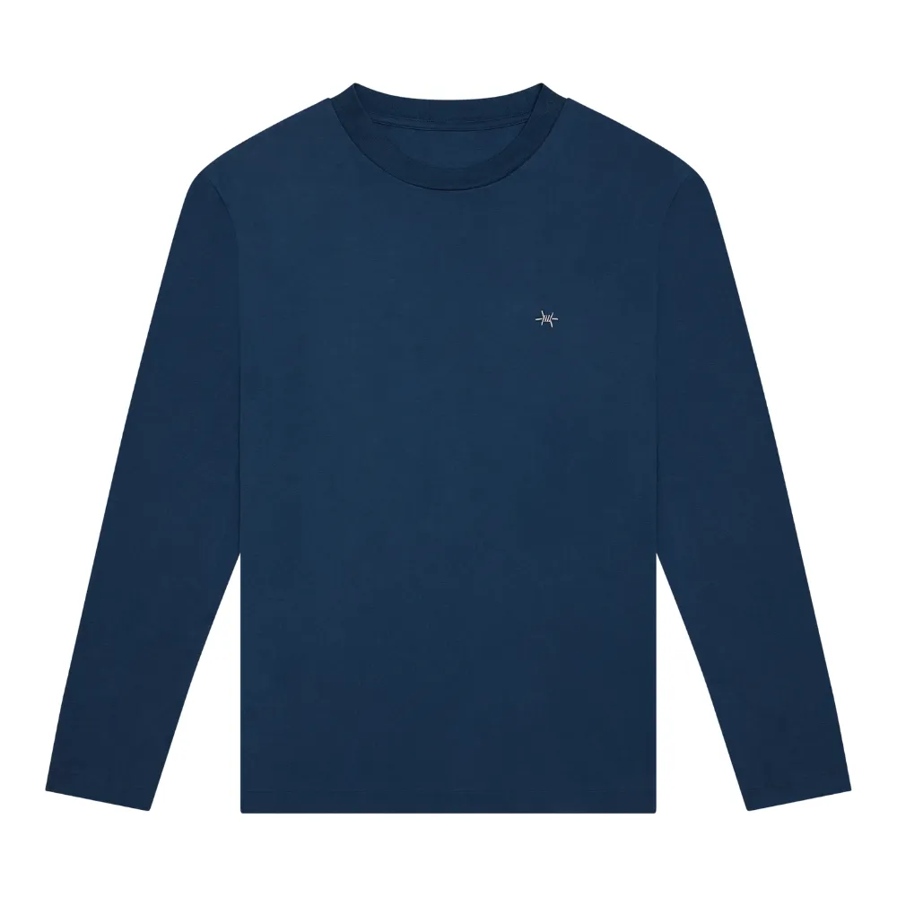 Standard Long-Sleeve Tee - Bayou Blue sold by Texas Standard