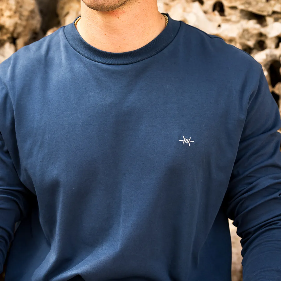 Standard Long-Sleeve Tee - Bayou Blue sold by Texas Standard product image thumbnail 3