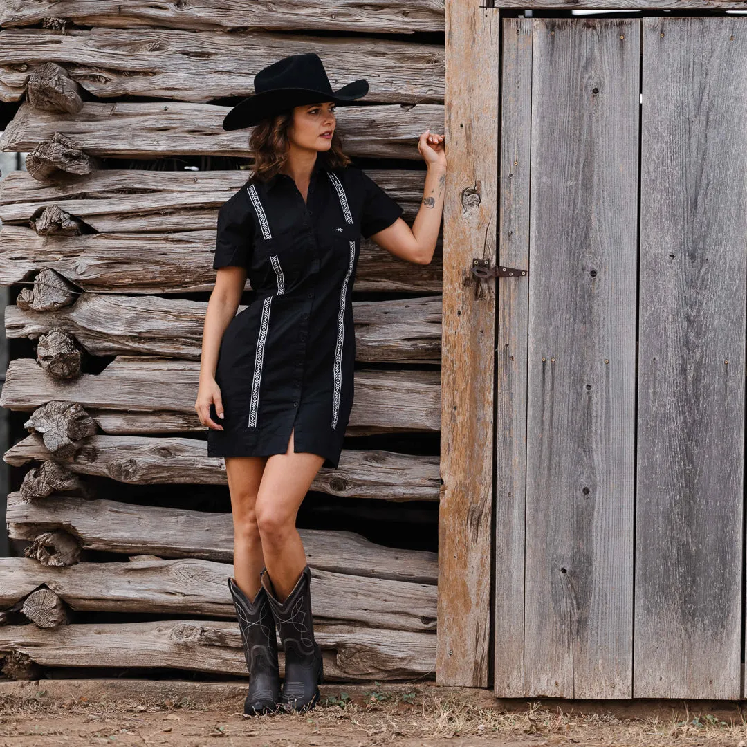 Tejas Guayabera Dress - Diablo Plata sold by Texas Standard product image thumbnail 5