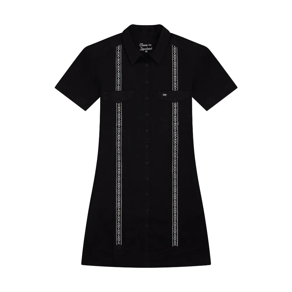 Tejas Guayabera Dress - Diablo Plata sold by Texas Standard product image thumbnail 2