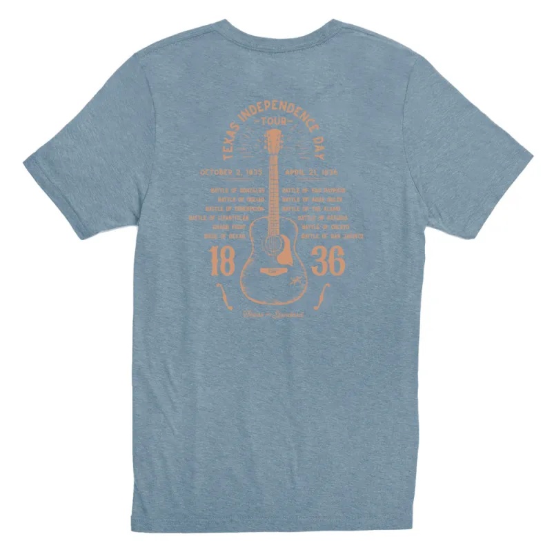 Heritage Printed Tee - Texas Independence Day 2025 sold by Texas Standard