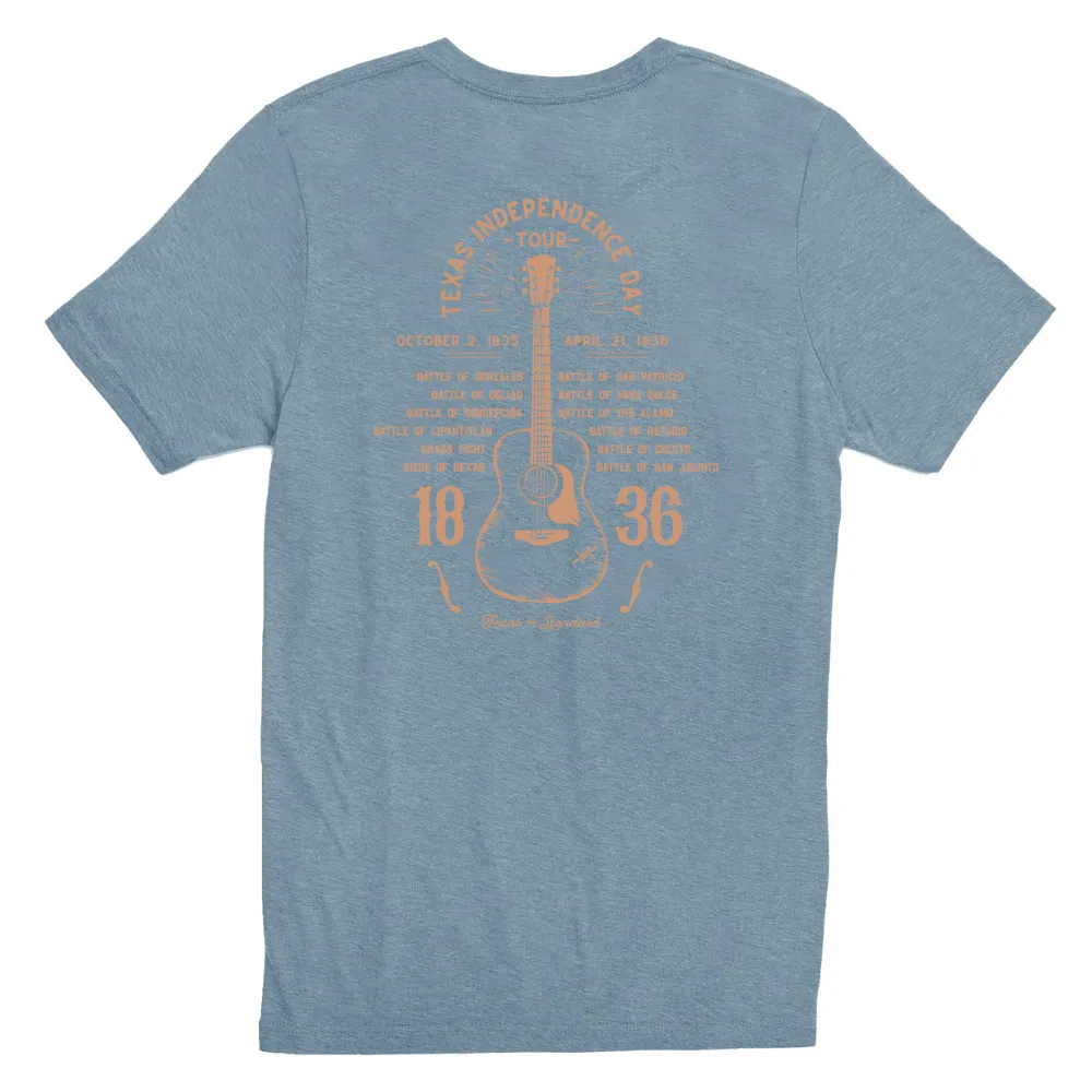 Heritage Printed Tee - Texas Independence Day 2025 sold by Texas Standard