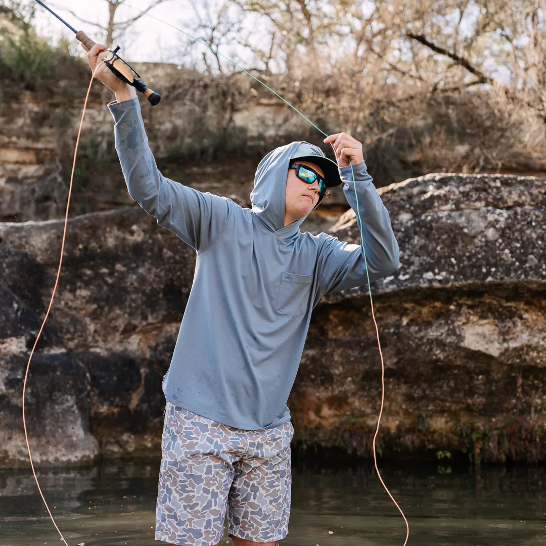 Brazos Hoodie - Bayou Blue sold by Texas Standard product image thumbnail 4