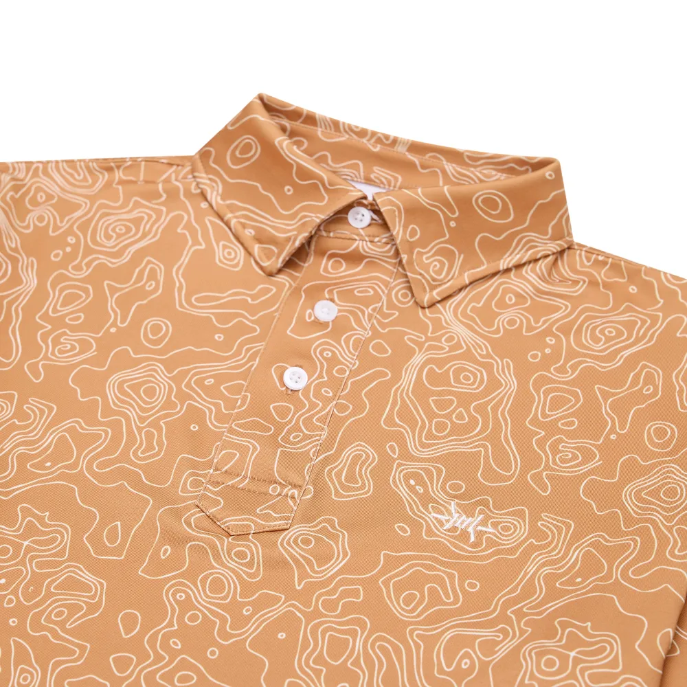 Traditions Polo - Big Bend Topo Burnt Orange sold by Texas Standard product image thumbnail 2