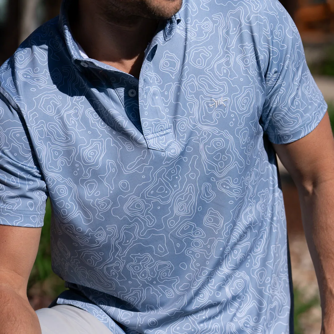 Traditions Polo - Big Bend Topo Heron sold by Texas Standard product image thumbnail 4