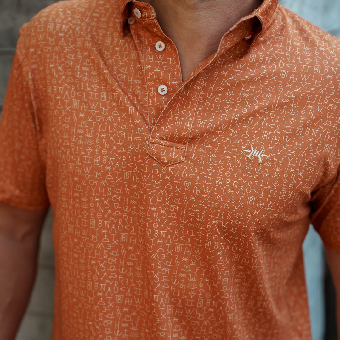 Traditions Polo - Chisholm Burnt Orange sold by Texas Standard product image thumbnail 3