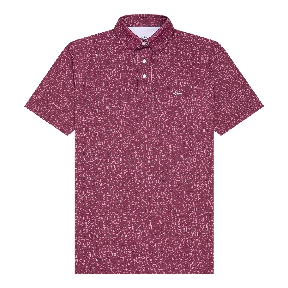 Traditions Polo - Chisholm Maroon sold by Texas Standard