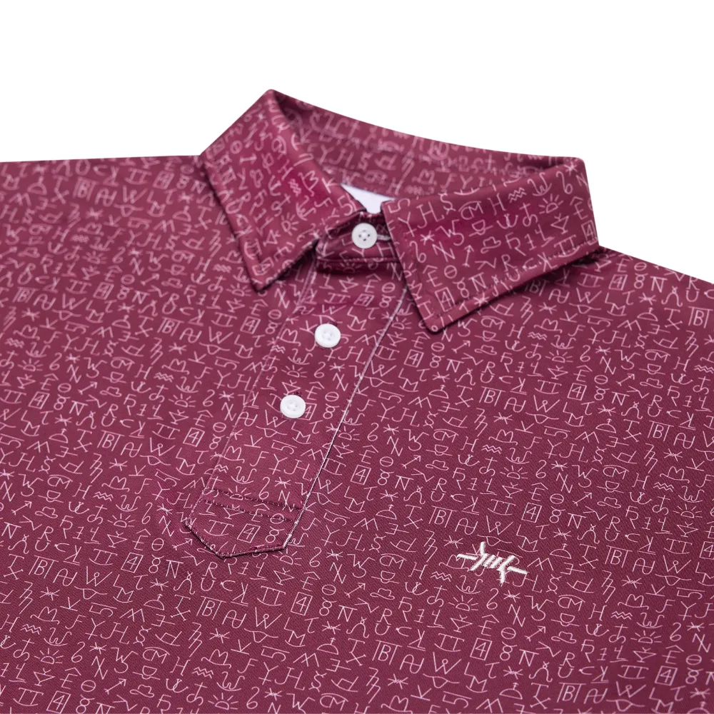Traditions Polo - Chisholm Maroon sold by Texas Standard product image thumbnail 2