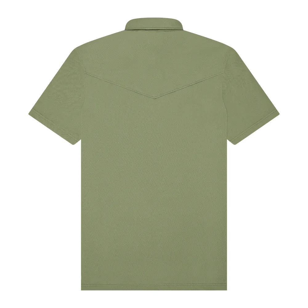 Lariat Western Polo - Sage sold by Texas Standard product image thumbnail 2