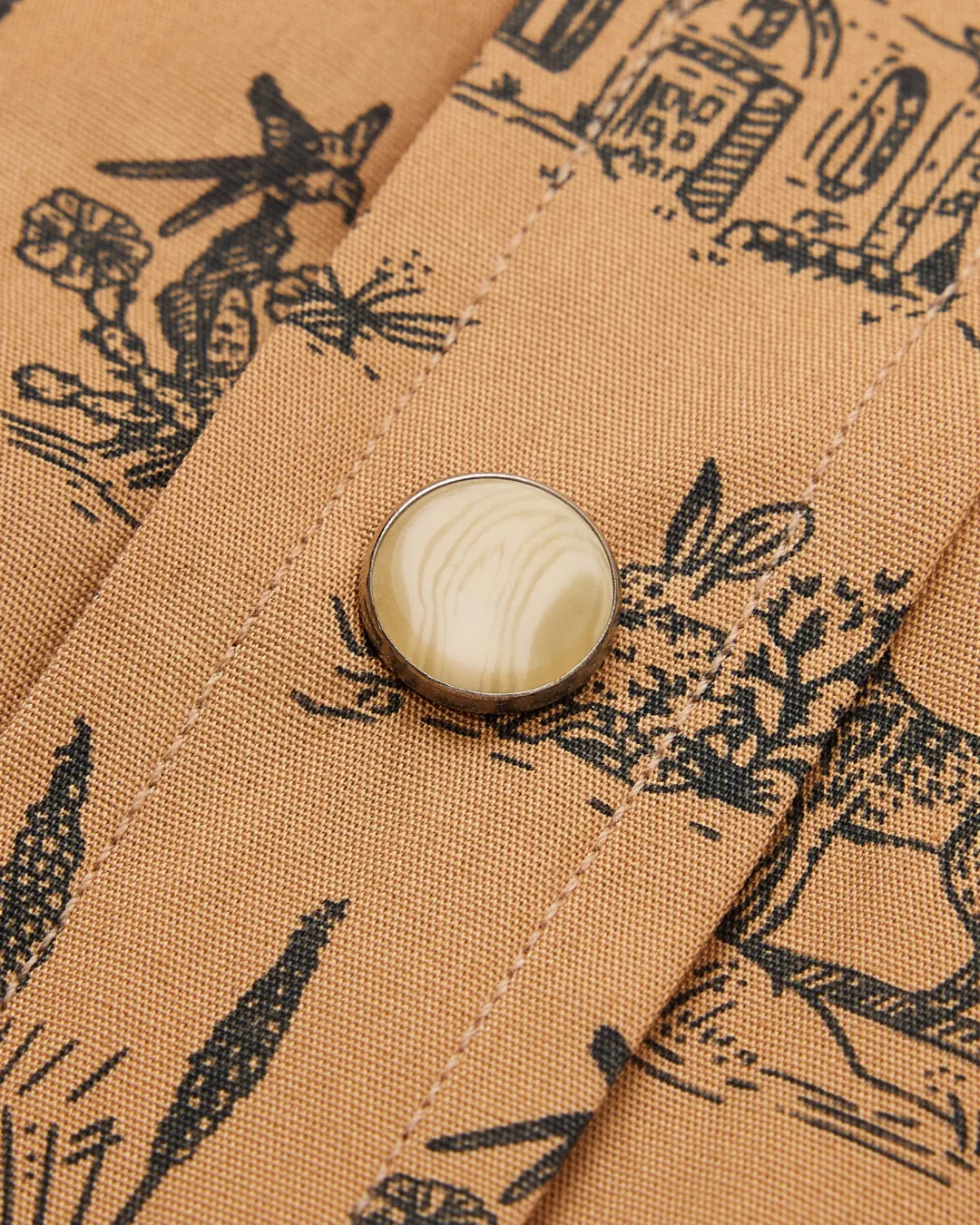 Signature Pearl Snap - West Texas Toile sold by Texas Standard product image thumbnail 3