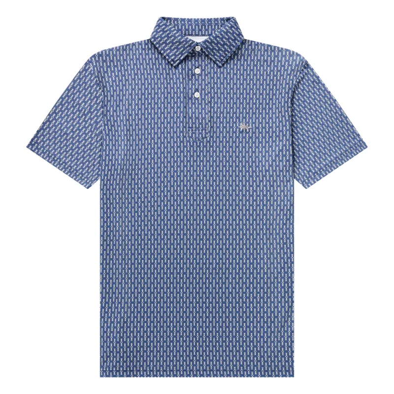 Traditions Polo - Serape Navy sold by Texas Standard