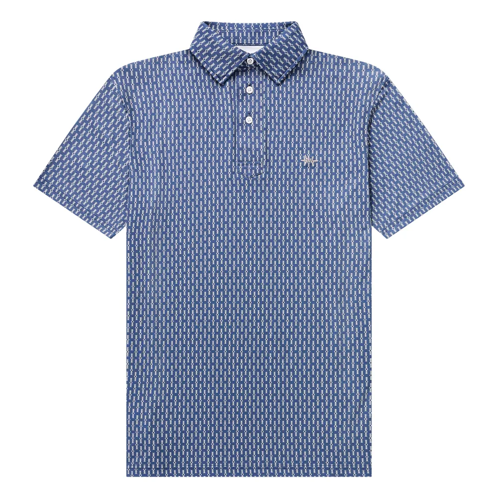 Traditions Polo - Serape Navy sold by Texas Standard