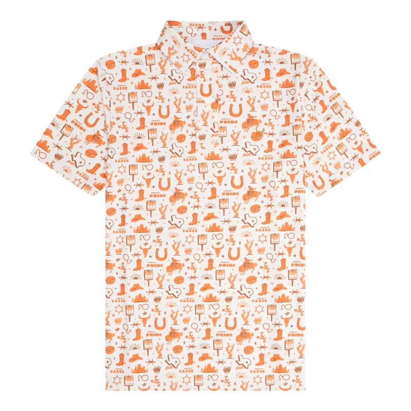 Traditions Polo - Whataburger Outlaw sold by Texas Standard