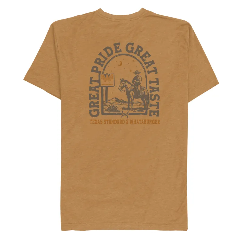 Heritage Printed Tee - Whataburger - Great Pride sold by Texas Standard