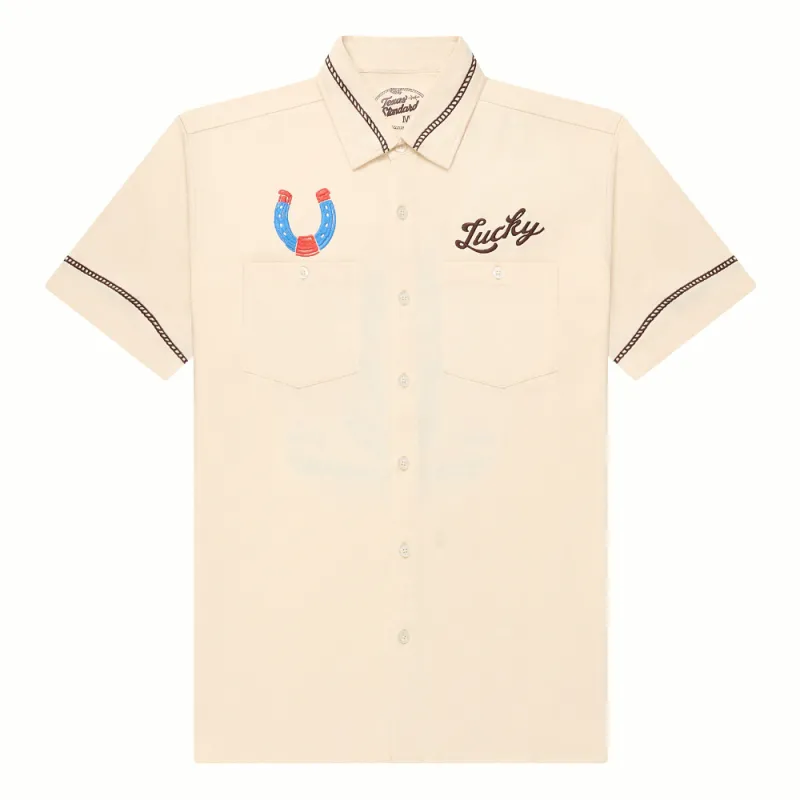 Drifter Shirt - Luck Is Earned made by Texas Standard