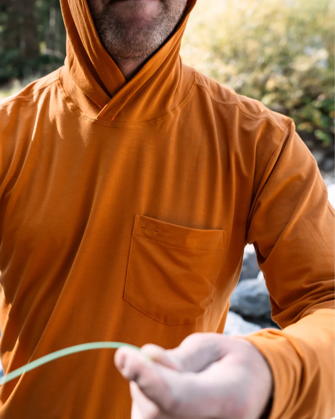 Brazos Hoodie - Burnt Orange sold by Texas Standard product image thumbnail 4
