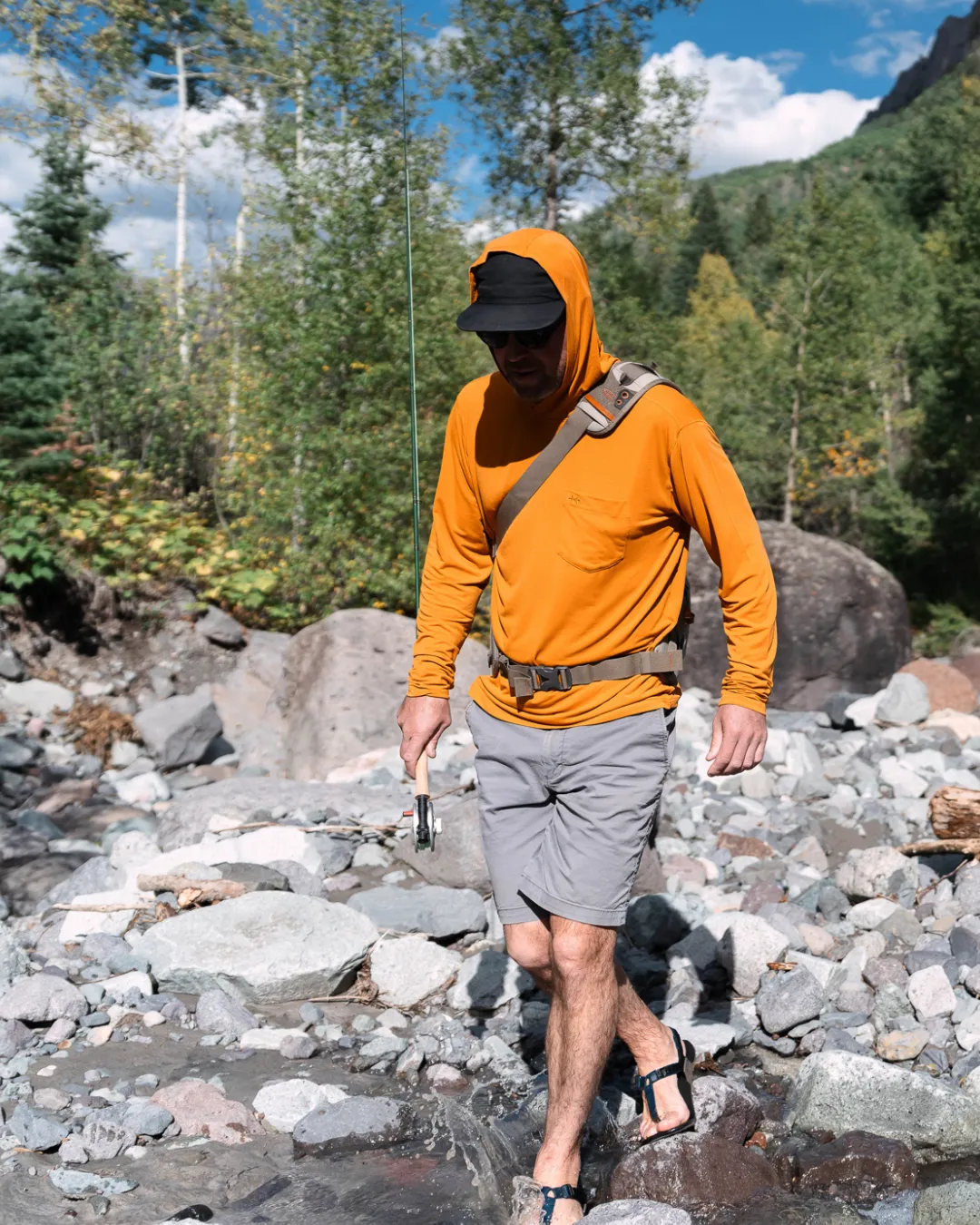 Brazos Hoodie - Burnt Orange sold by Texas Standard product image thumbnail 5