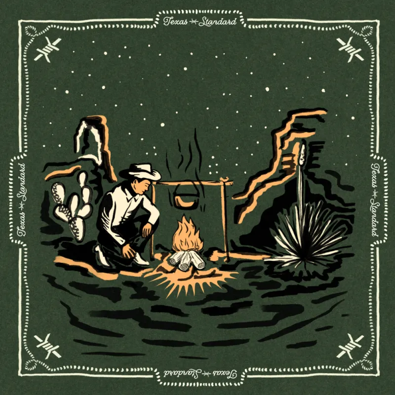Campfire Bandana made by Texas Standard