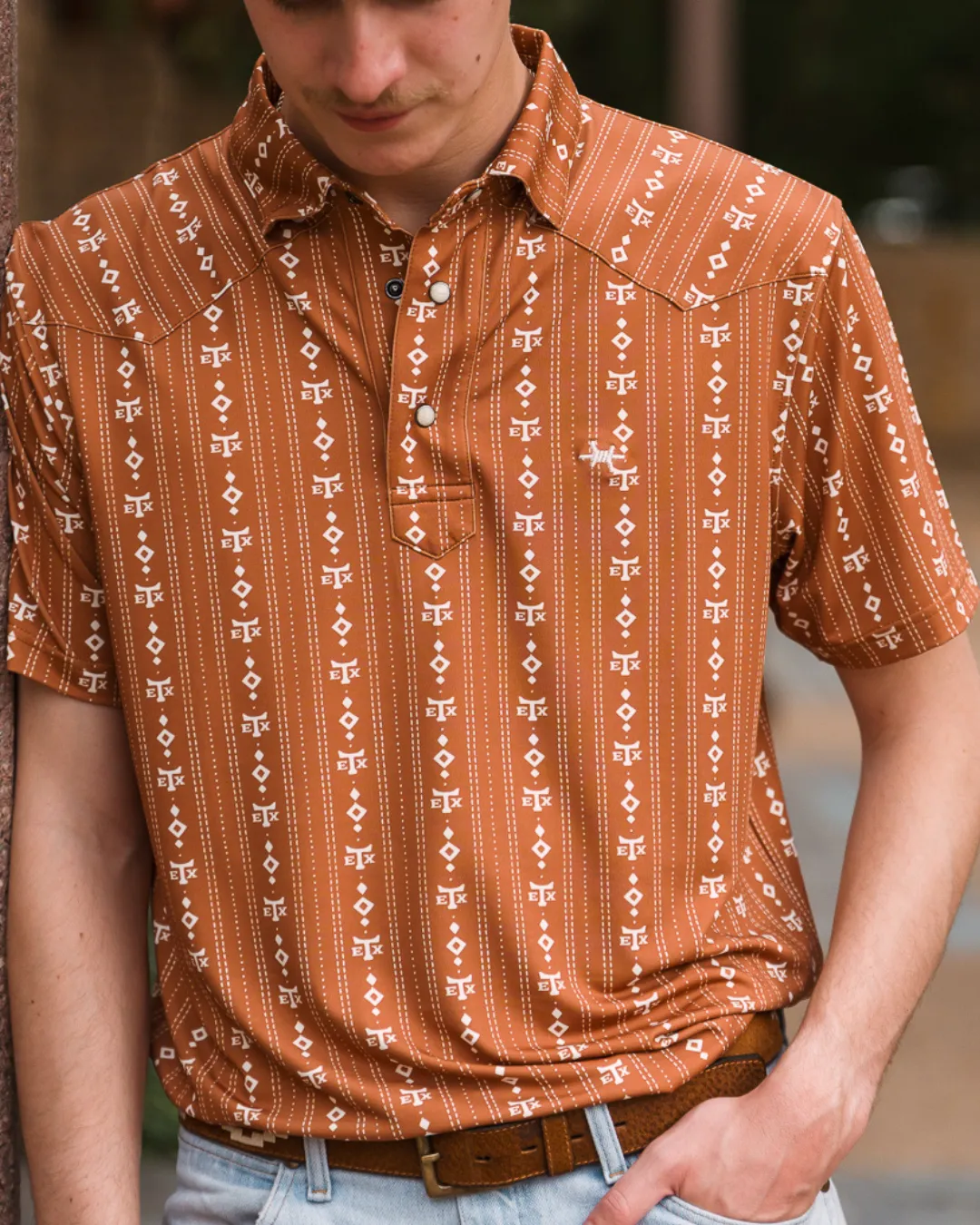 Western Traditions Polo - Texas Exes sold by Texas Standard product image thumbnail 3