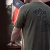 Heritage Printed Tee - Ride On sold by Texas Standard