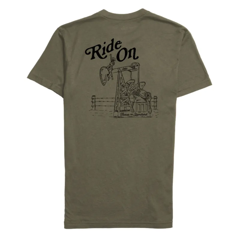 Heritage Printed Tee - Ride On sold by Texas Standard