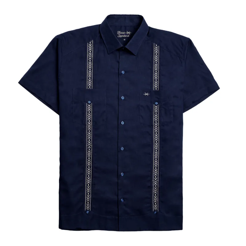 Tejas Guayabera - Armada Plata sold by Texas Standard