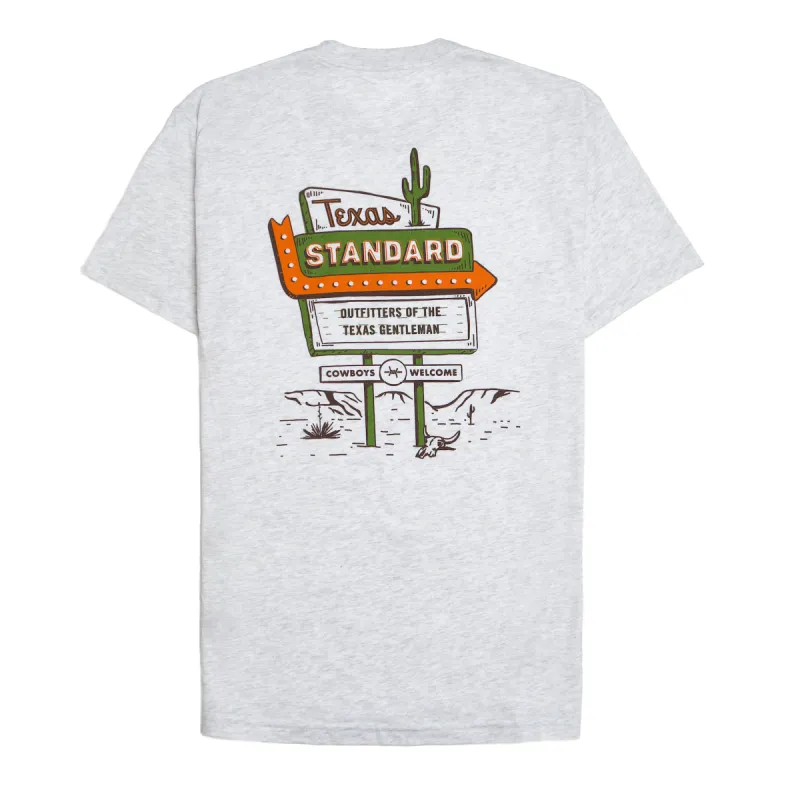 Heritage Printed Tee - Way Out West sold by Texas Standard