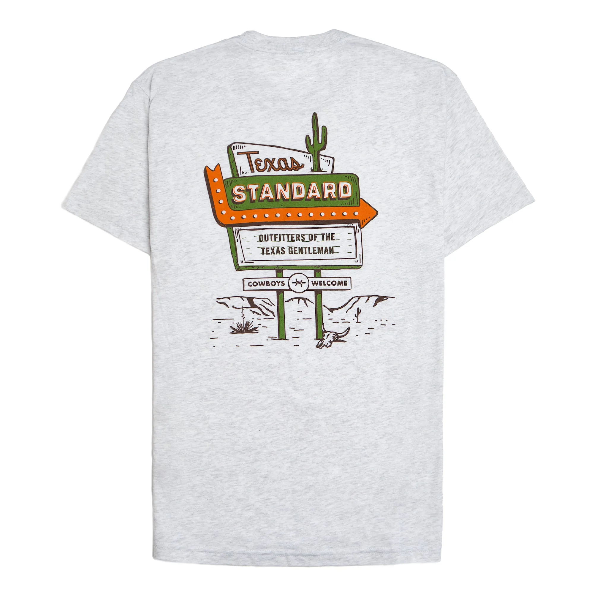 Heritage Printed Tee - Way Out West sold by Texas Standard