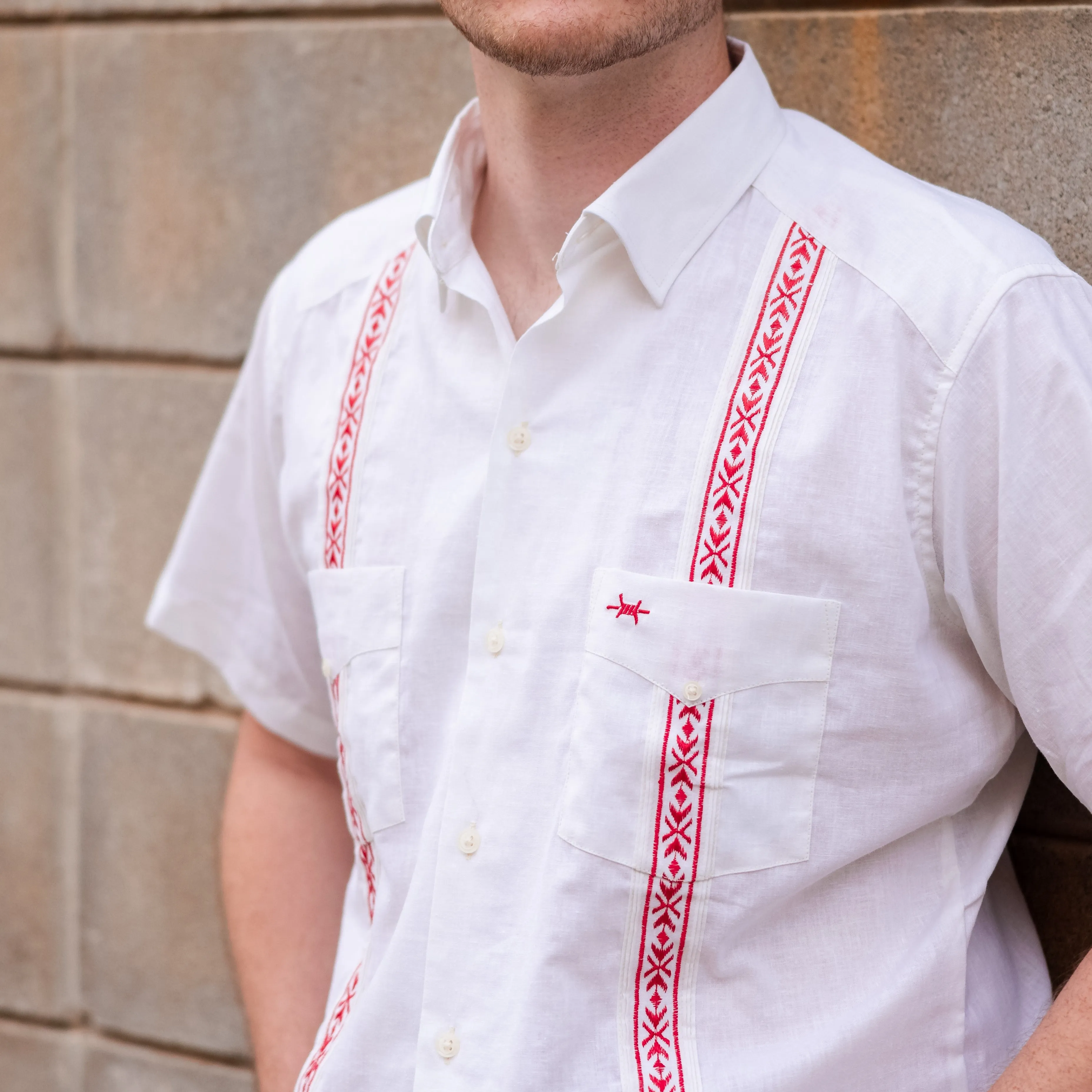 Tejas Guayabera - Red River sold by Texas Standard product image thumbnail 4