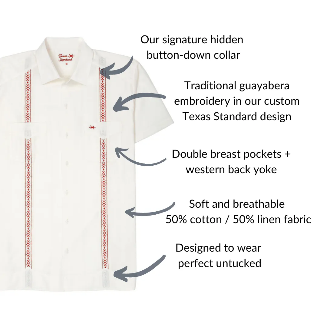 Tejas Guayabera - Red River sold by Texas Standard product image thumbnail 5