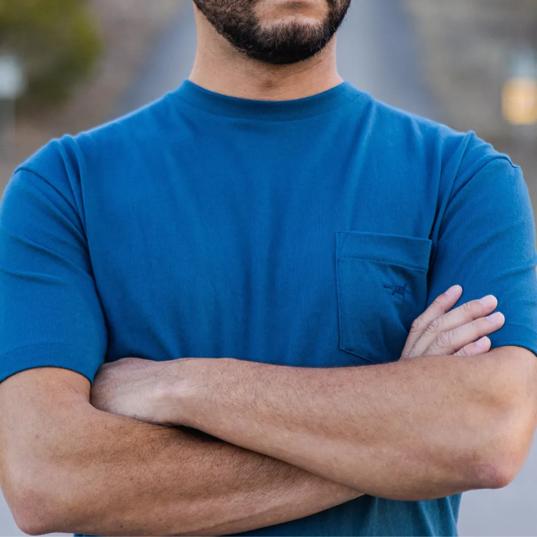 Standard Pocket Tee -  Steller Blue sold by Texas Standard product image thumbnail 3
