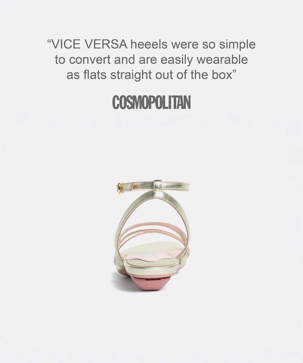 Vine Sandals in Light Gold sold by VICE VERSA product image thumbnail 3